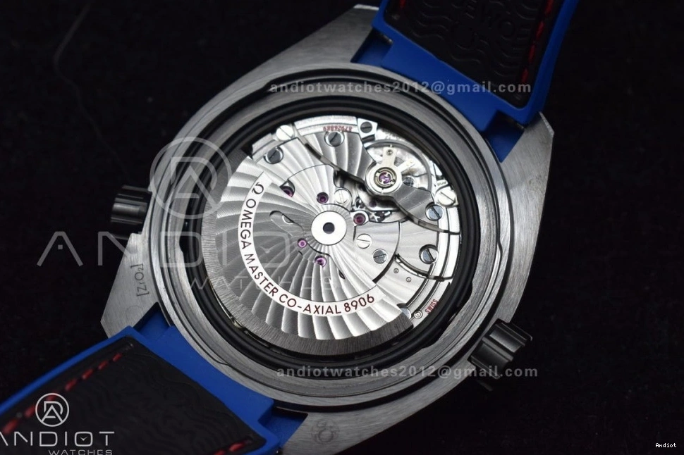 45.5mm Clone VSF Nylon Ocean A8906 Edition Super Planet Ceramic Strap Black on Black Real Best Deep 1:1 1227